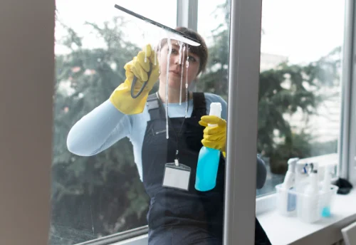 Nettoyage de vitres intérieures et extérieures à Rabouillet